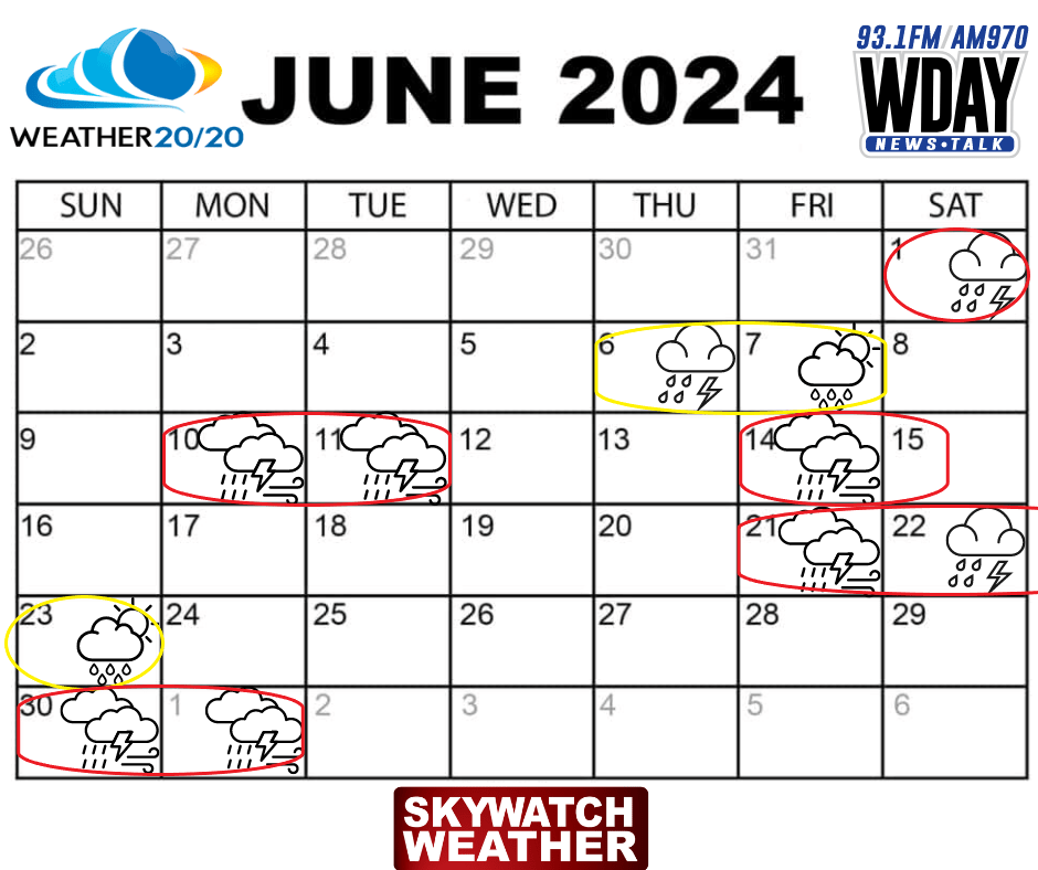 June 2024 LRC Calendar