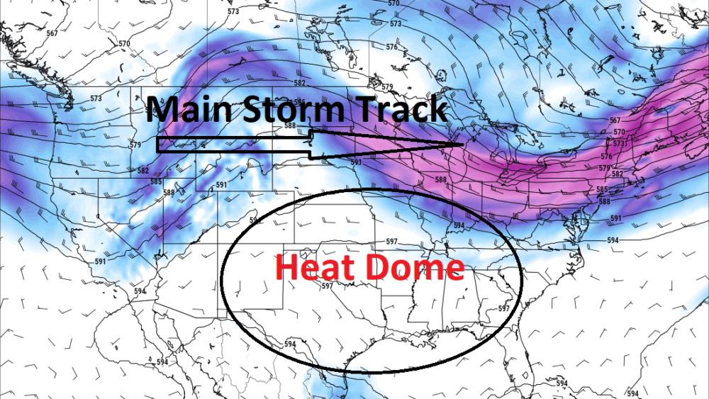 Heat Dome Illustration