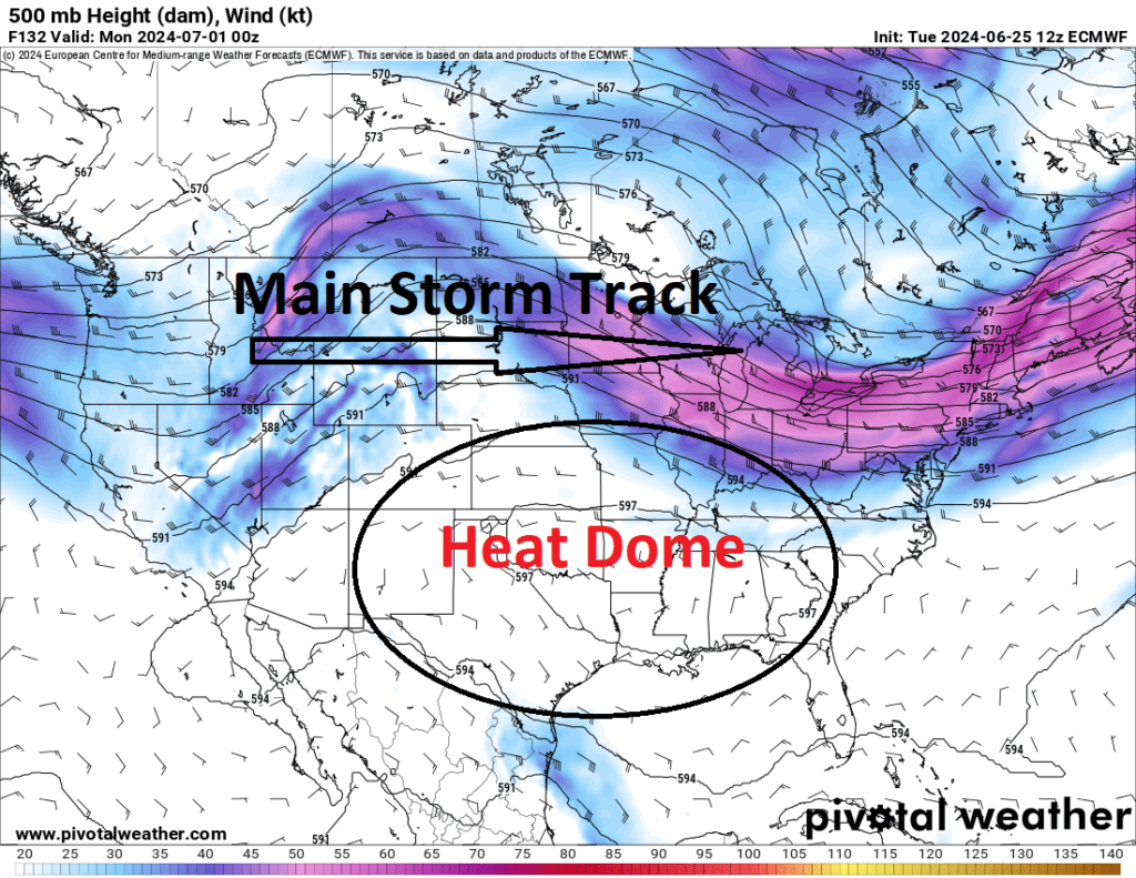 Heat Dome Illustration