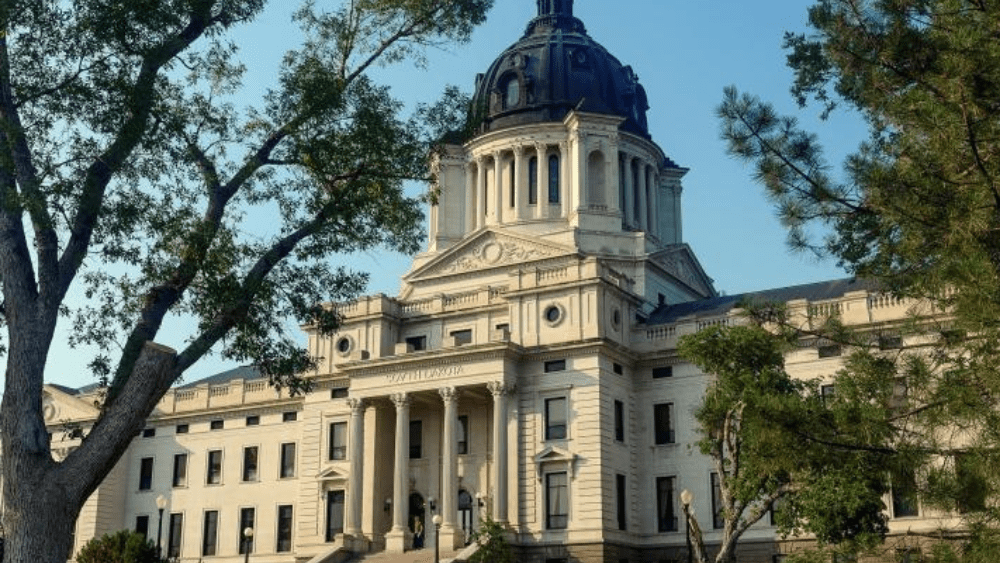 Exterior of the South Dakota State Capitol building