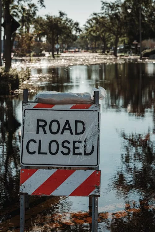 Flooded Road Closed