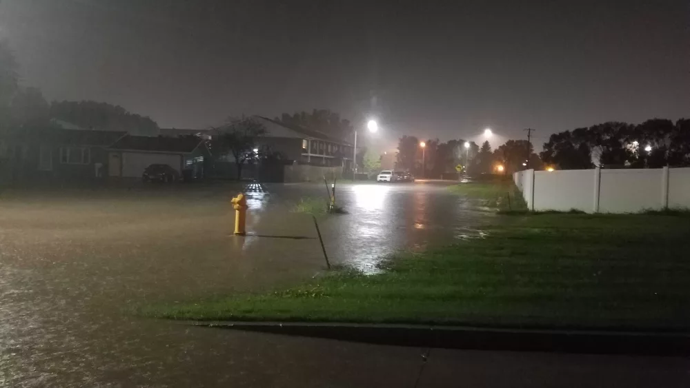 Flash Flooding Through Neighborhood