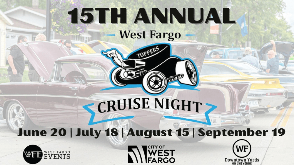 West Fargo Cruise night poster