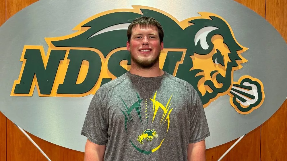 North Dakota State Center Trent Fraley