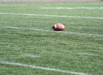 football on a field