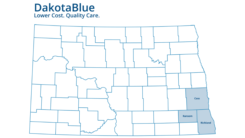 Dakota Blue coverage area