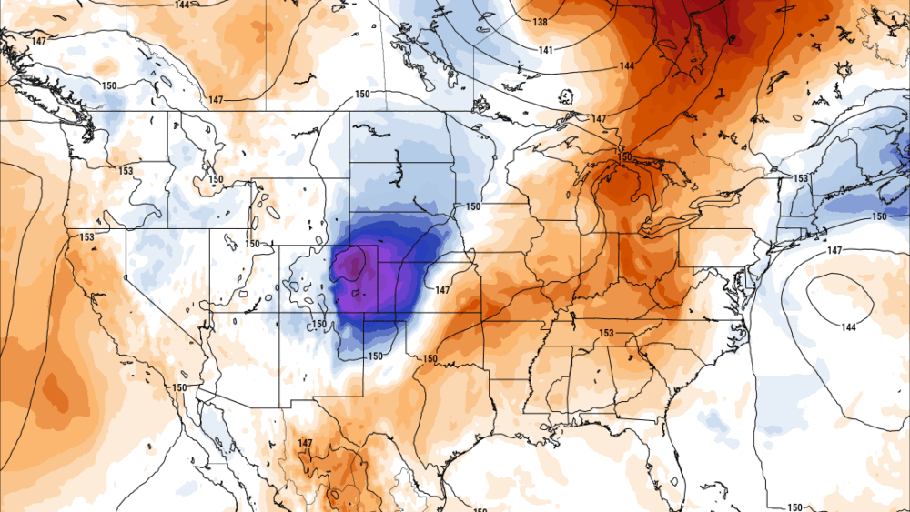 12z ECMWF 850 mb temp anomaly via pivotal weather