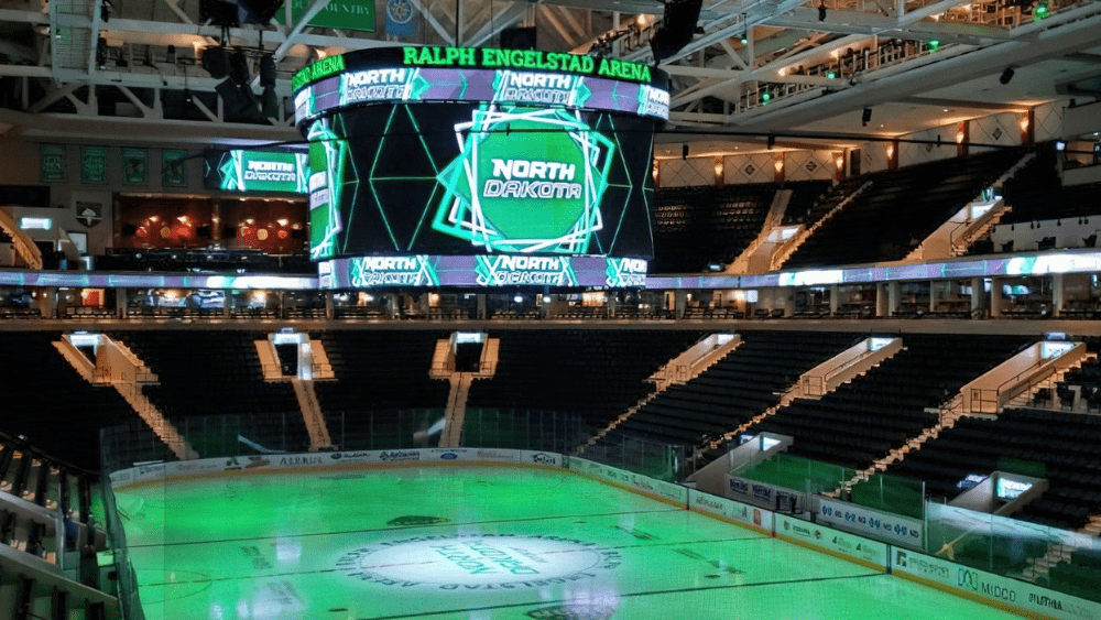 inside look at Ralph Engelstad Arena