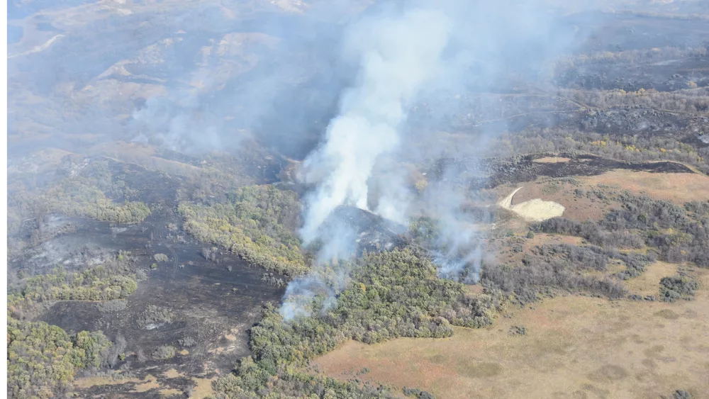 Wildfires burning in Western North Dakota