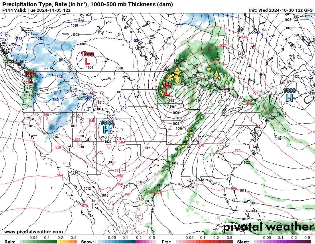 Tuesday storm