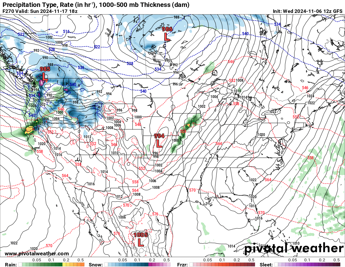 No weekend storm