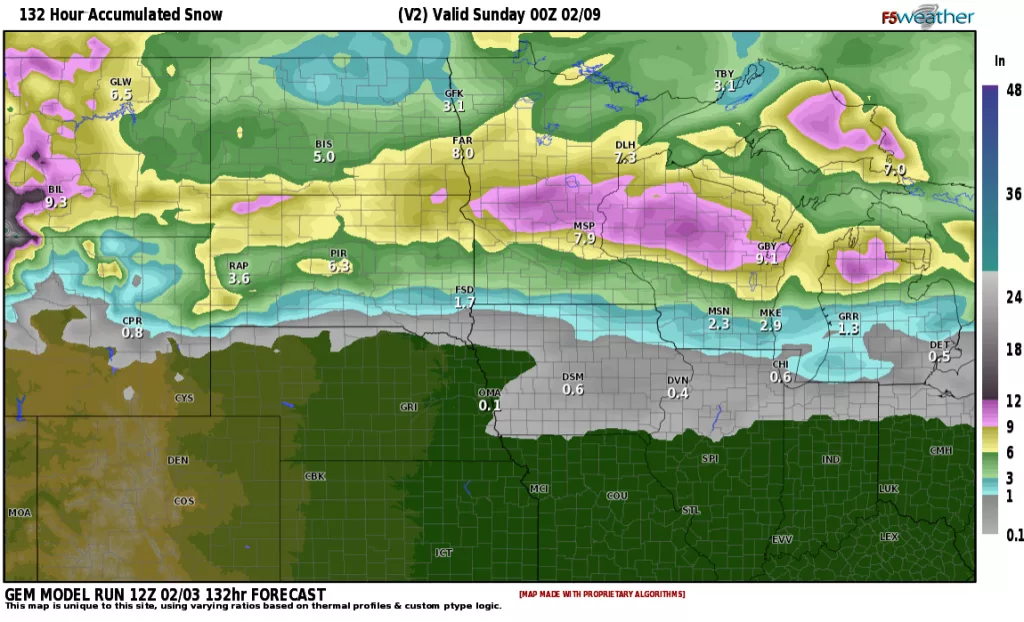 snow sat