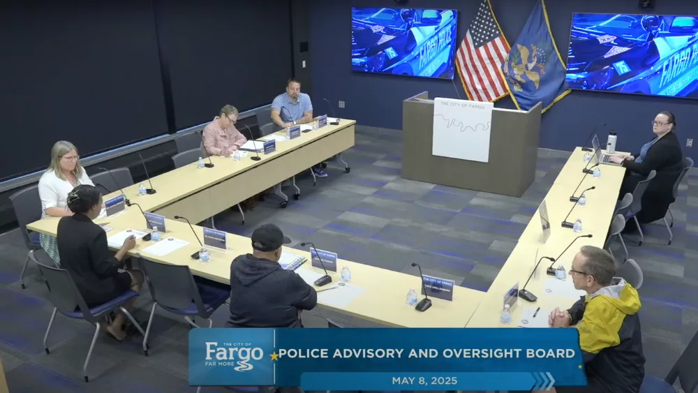Fargo Police Advisory and Oversight board meeting