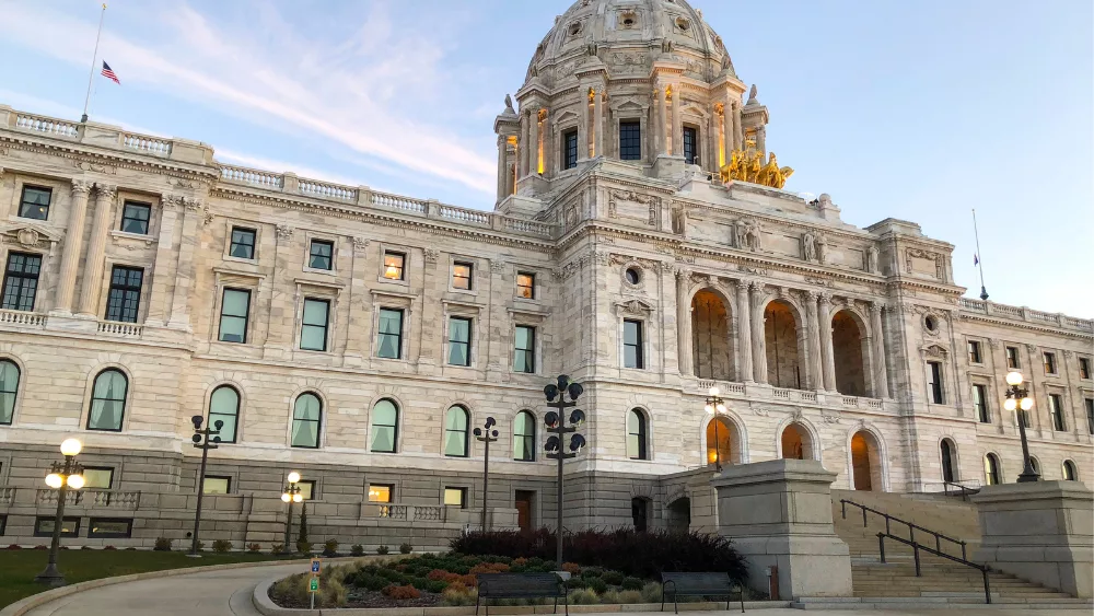 Image of the outside of the MN State Capitol Building