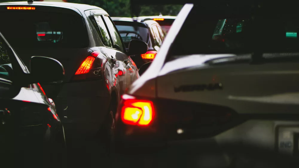 Image of cars in traffic
