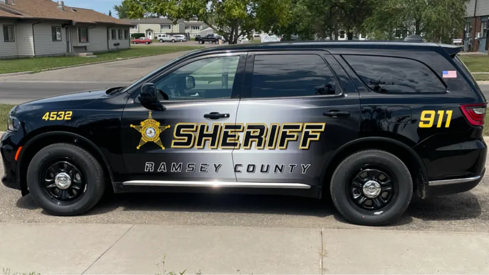 Ramsey County Sheriff vehicle