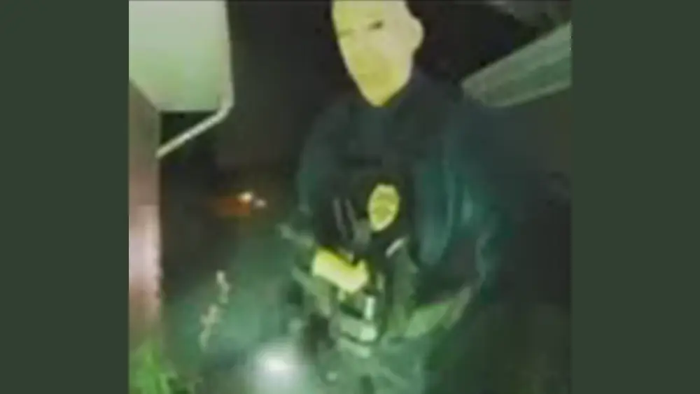 Image believed to be Vance Boetler in mask