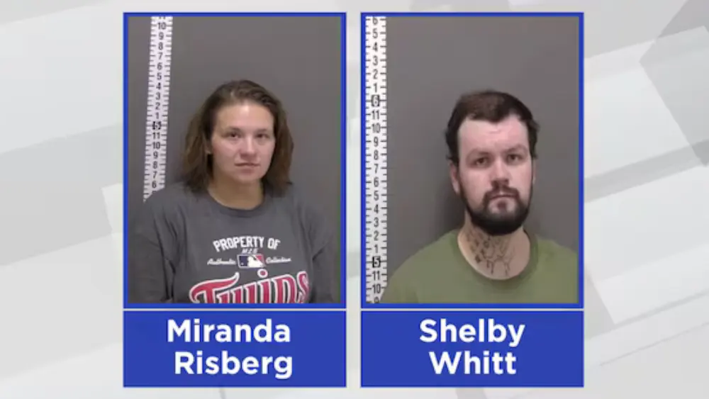 Mugshots of 33 year-old Miranda Risberg and 27 year-old Shelby Whitt both arrested in connection to the crash.