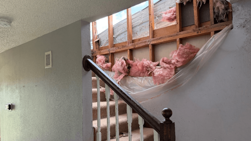 Image of home damage in Grandin