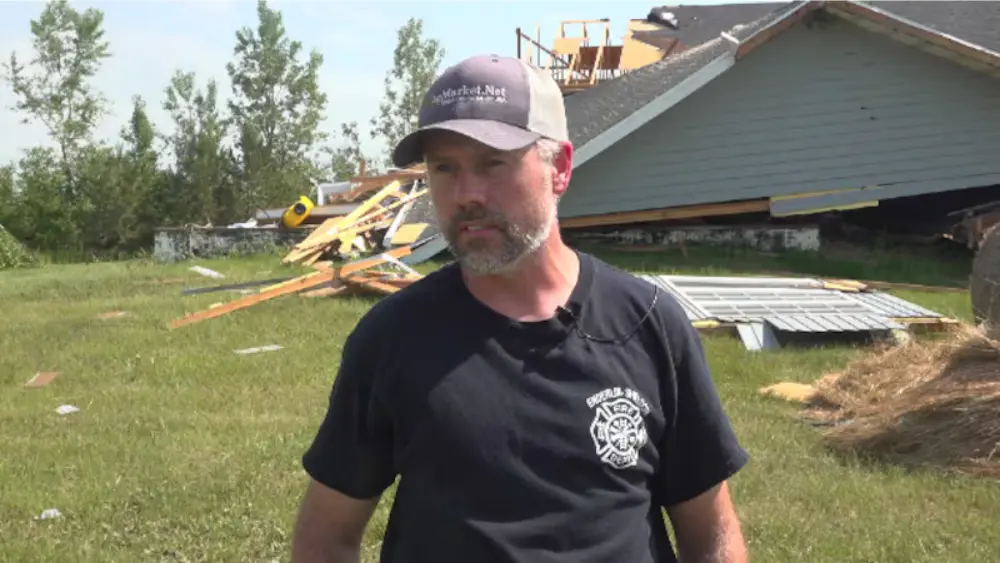 Image of Enderlin Firefighter Kyle Geske