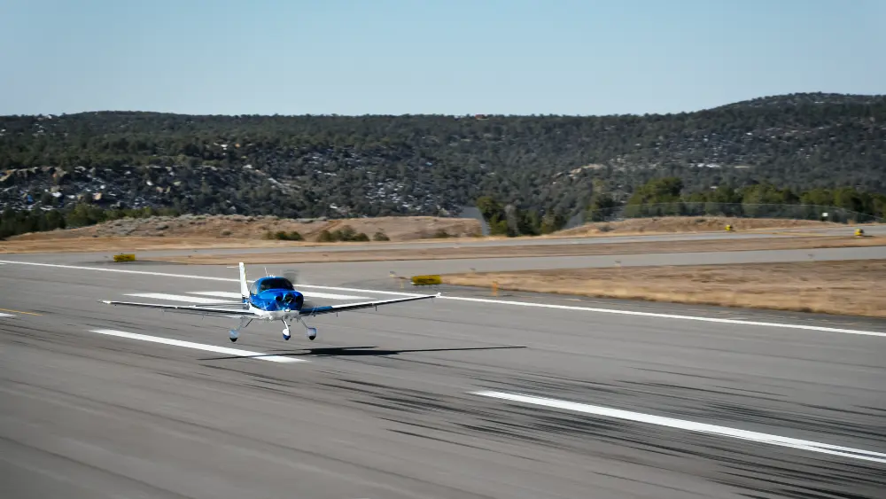 airplane taking off
