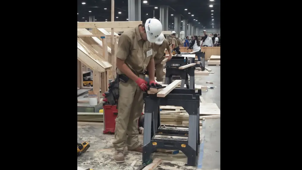 Image of Lance Harter working