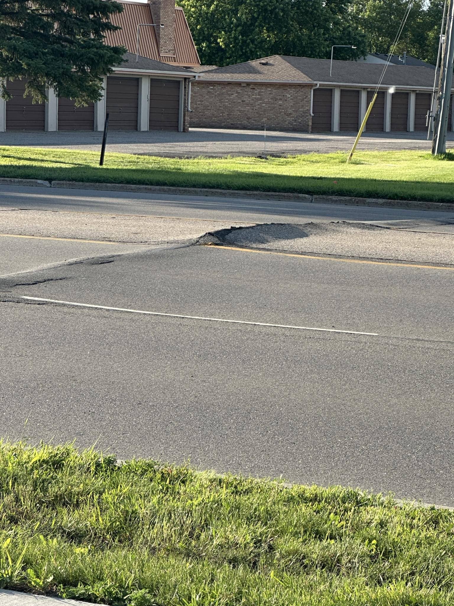 road buckling