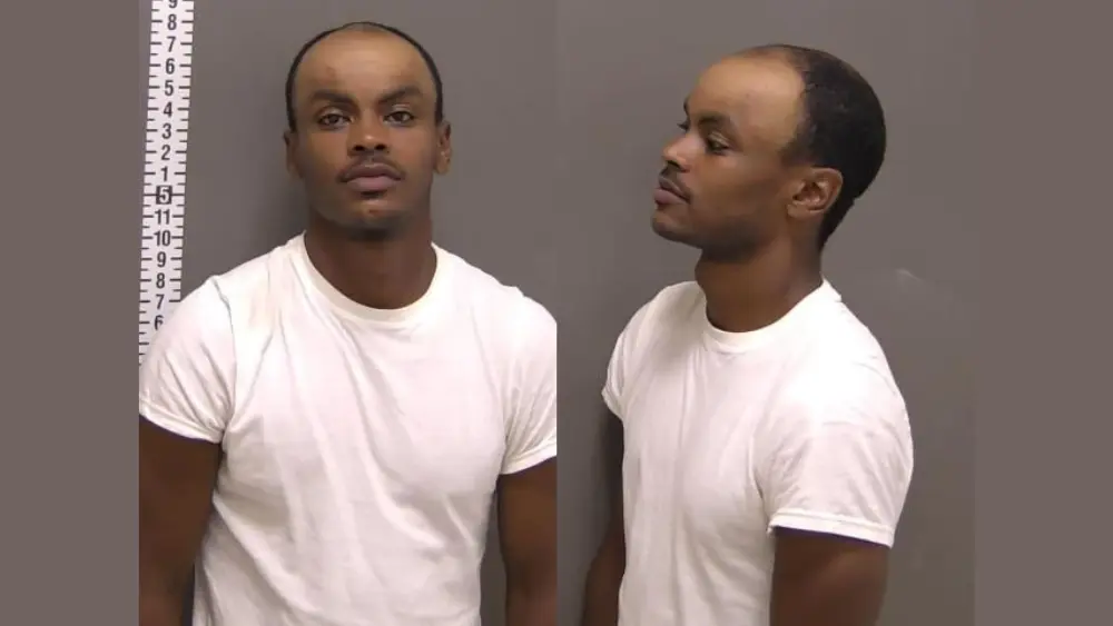 Mugshot of Drafton Eugene Jones had an outstanding nationwide warrant for attempted homicide