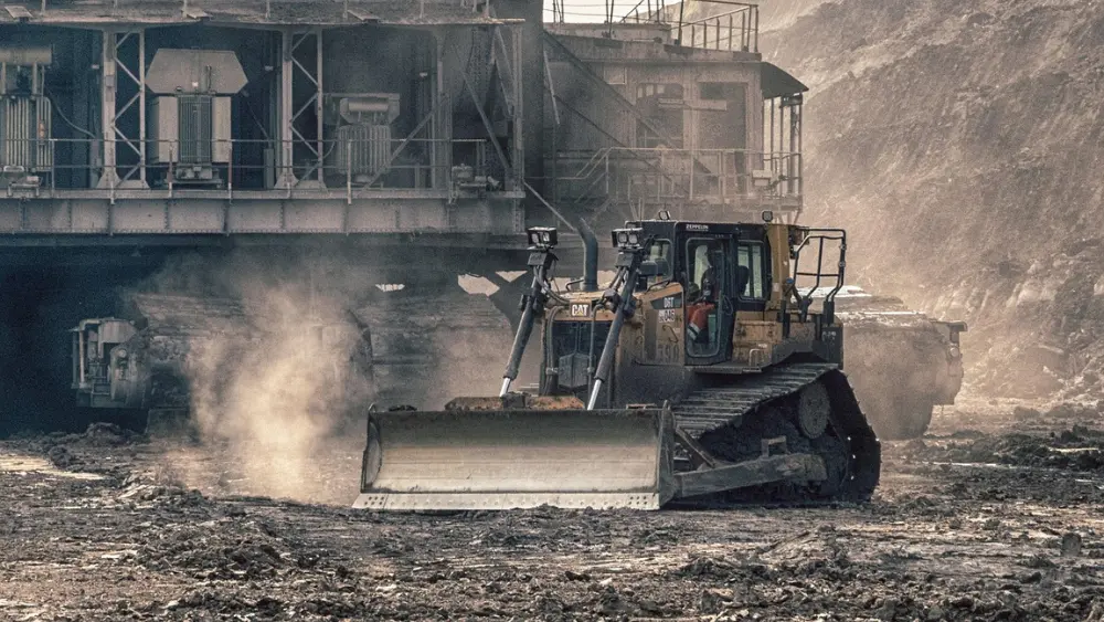 Image of coal mining operation