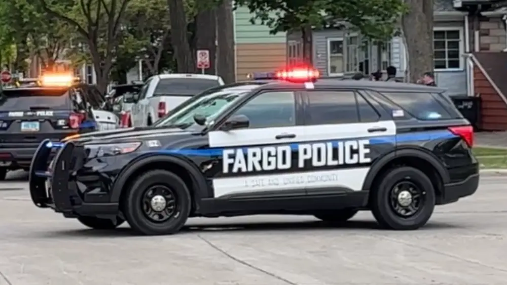 Image of Fargo police vehicles