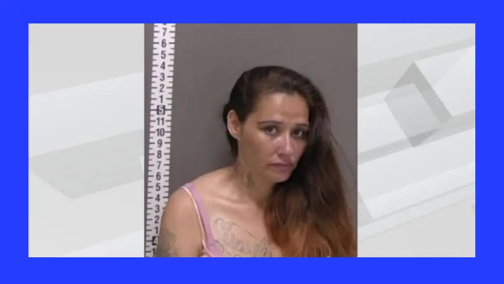 woman's mugshot