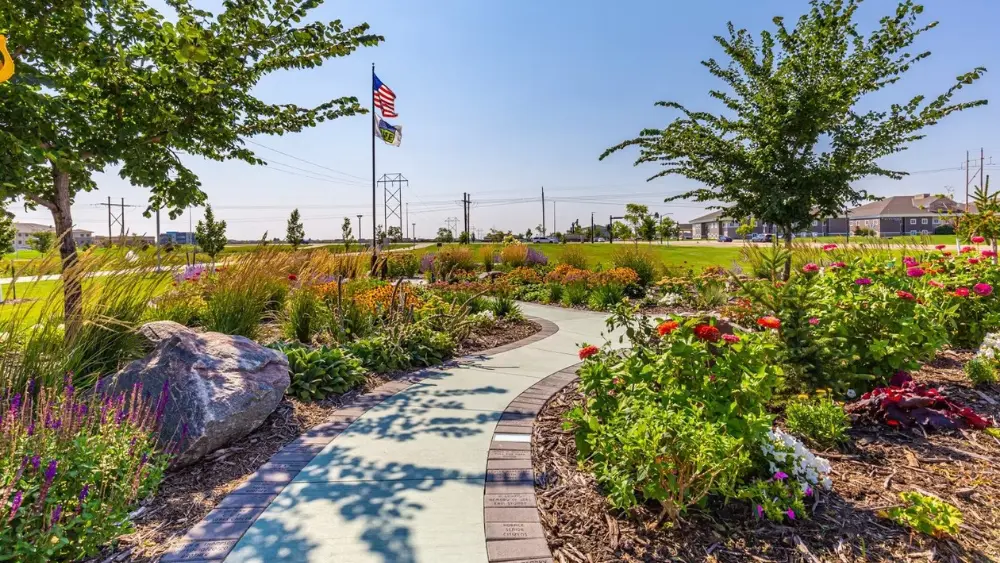 A garden