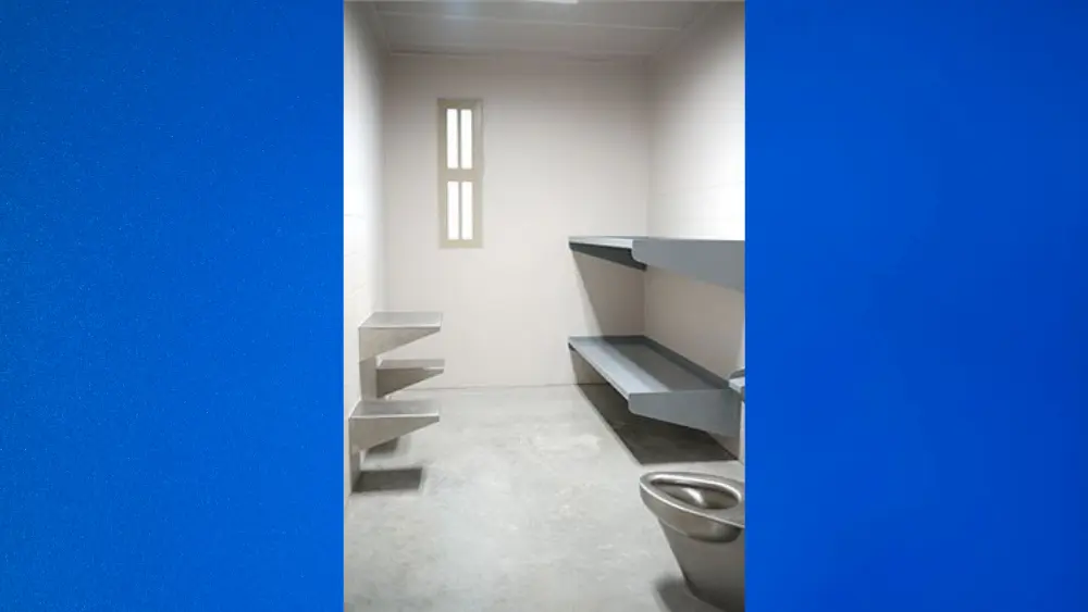 Cass County Jail cell