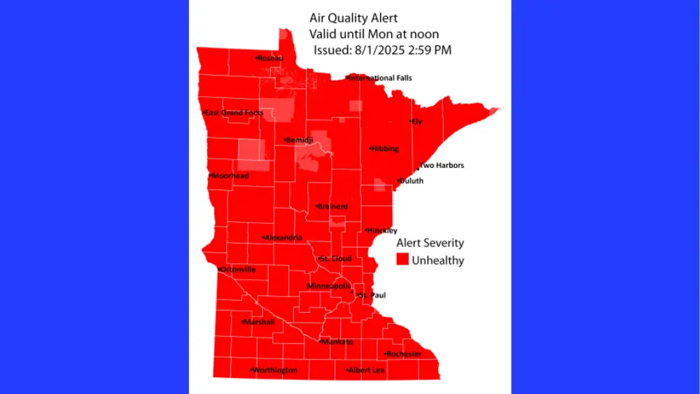 air quality alert map