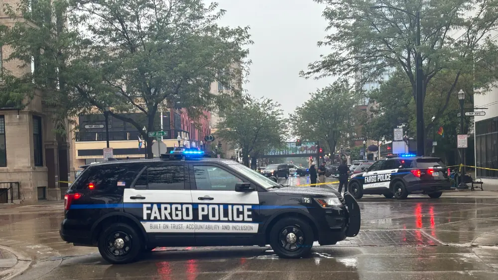 Fargo Police vehicles