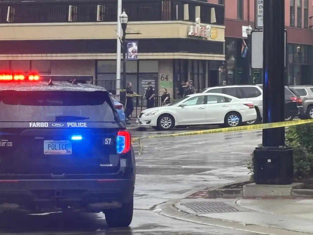 Image of shooting crime scene