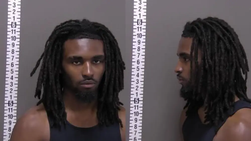 a man's mugshot