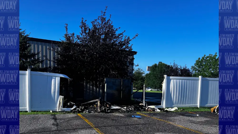 Fargo furniture fire WDAY Radio
