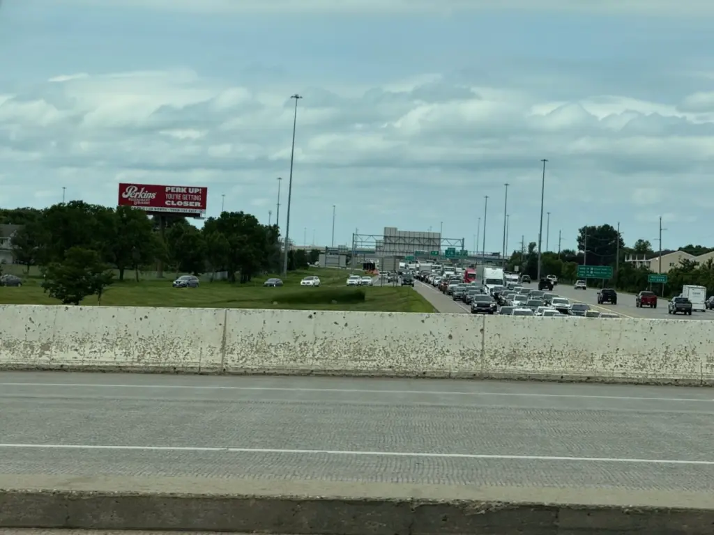 I-94 traffic backup
