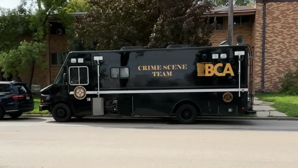 Image of Minnesota BCA Crime Scene Team vehicle