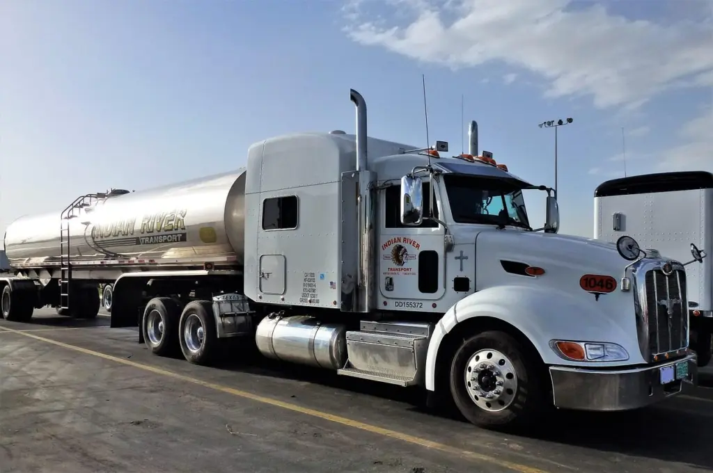 Image of tanker truck