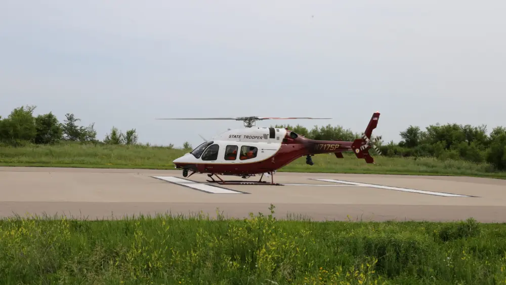Minnesota State Patrol helicopter