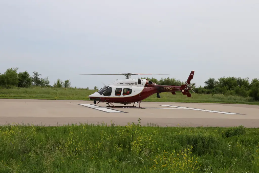 Minnesota State Patrol helicopter