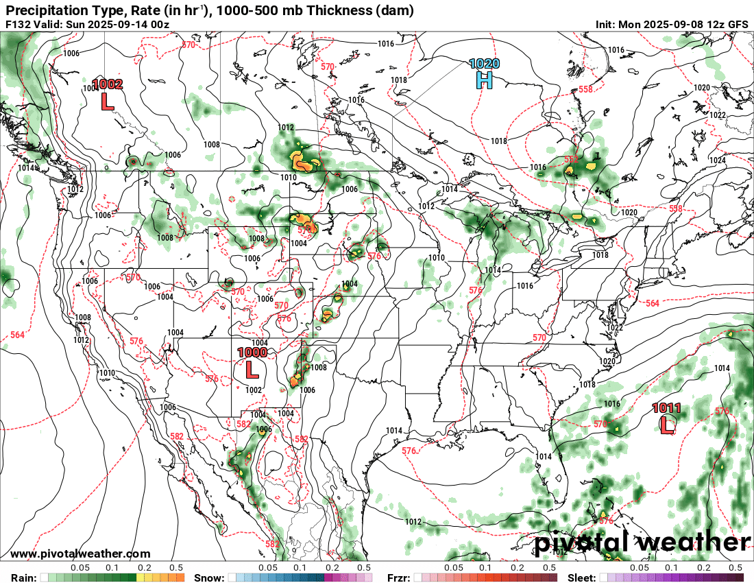 weekend rain