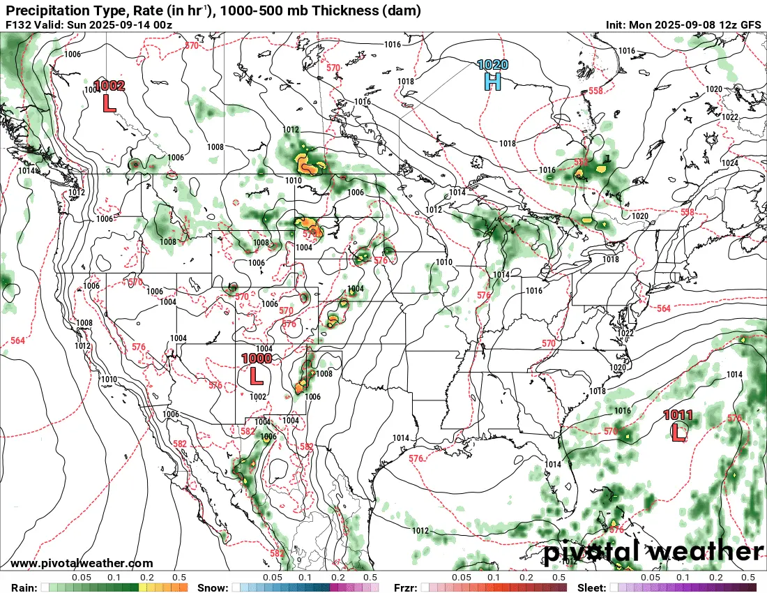 weekend rain