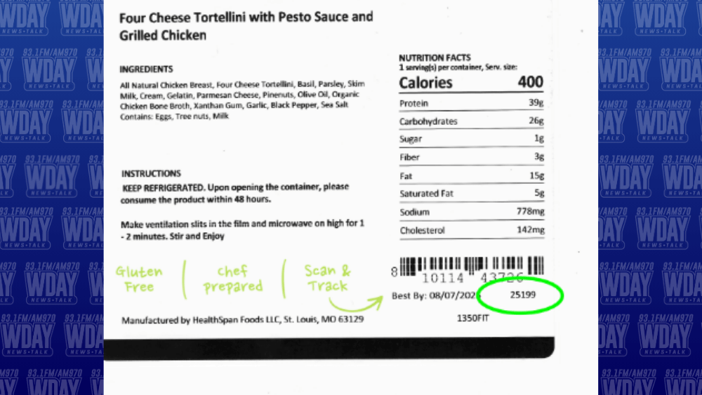 Metabolic Meals included in Salmonella outbreak