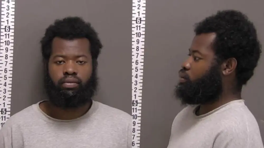 man in a mugshot