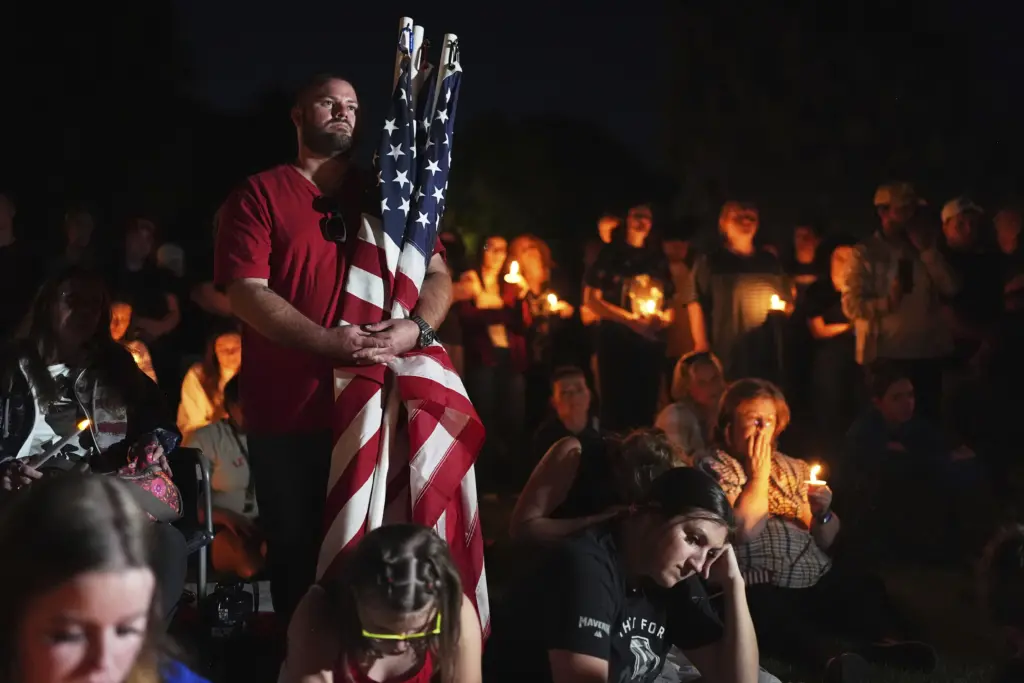 Charlie Kirk vigil