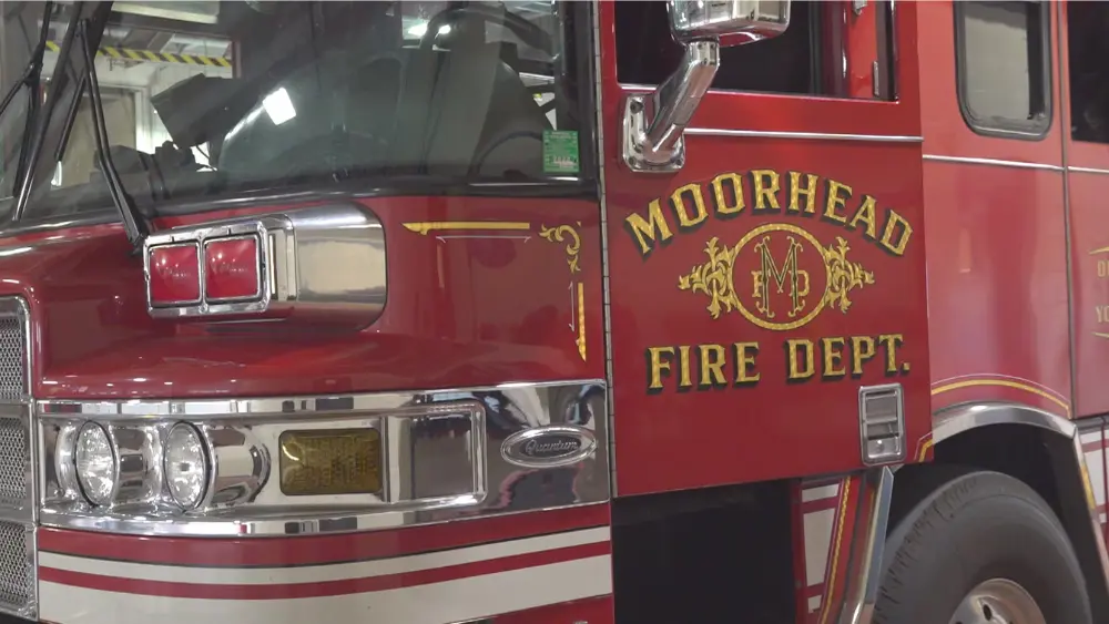 Image of Moorhead FD truck