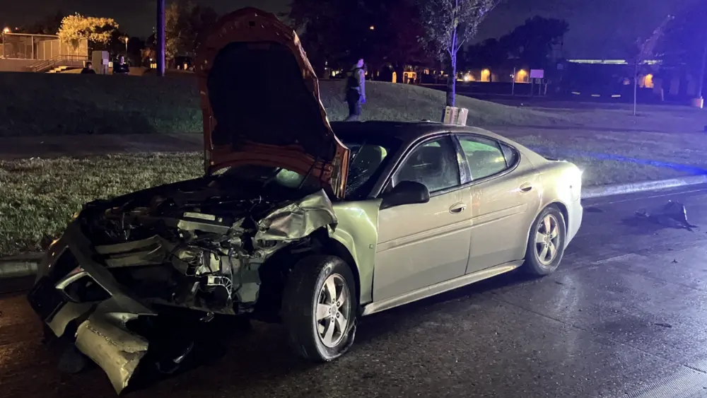 car with damage